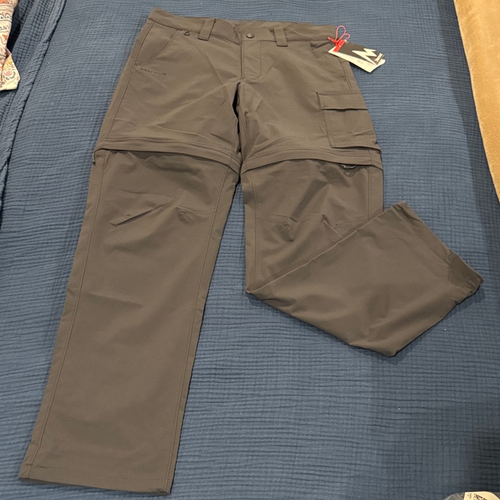 Marmot Women's Dark Steel Convertible Trailway Pants